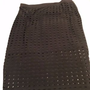 T ALEXANDER WANG BLACK SKIRT